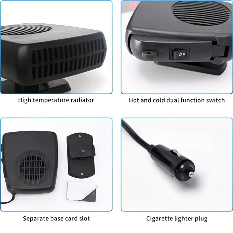 200W Car Heater & Defroster – Quick Heating & Cooling