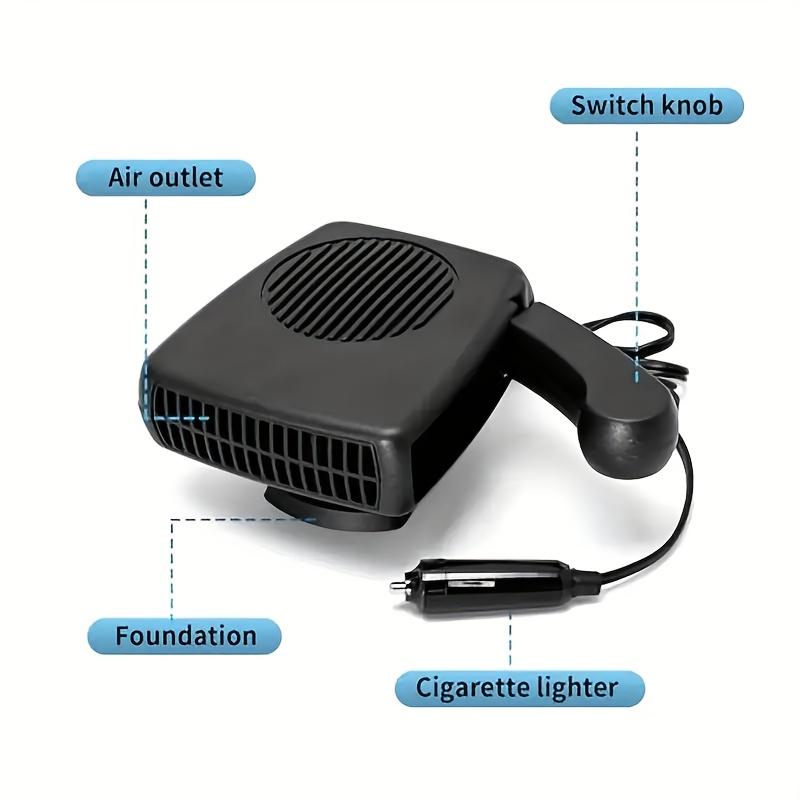200W Car Heater & Defroster – Quick Heating & Cooling