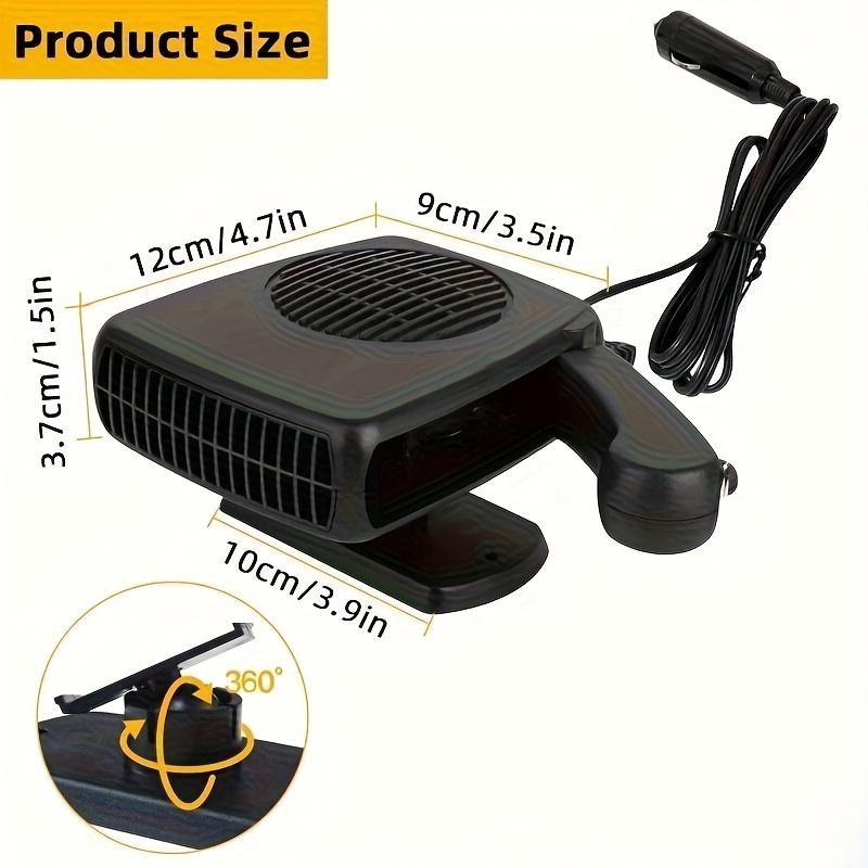 200W Car Heater & Defroster – Quick Heating & Cooling