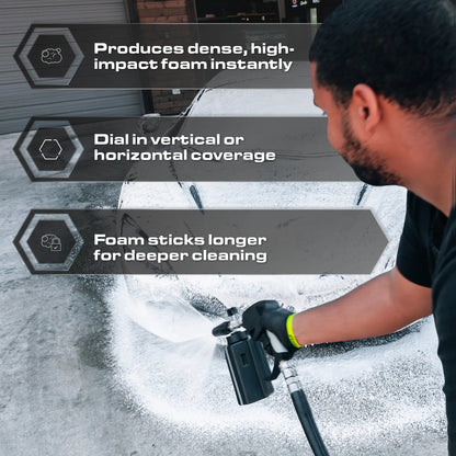 High-Performance Foam Cannon with 1000ml Capacity & Quick Connect