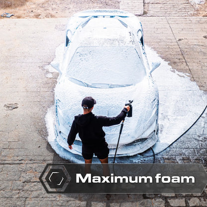 High-Performance Foam Cannon with 1000ml Capacity & Quick Connect