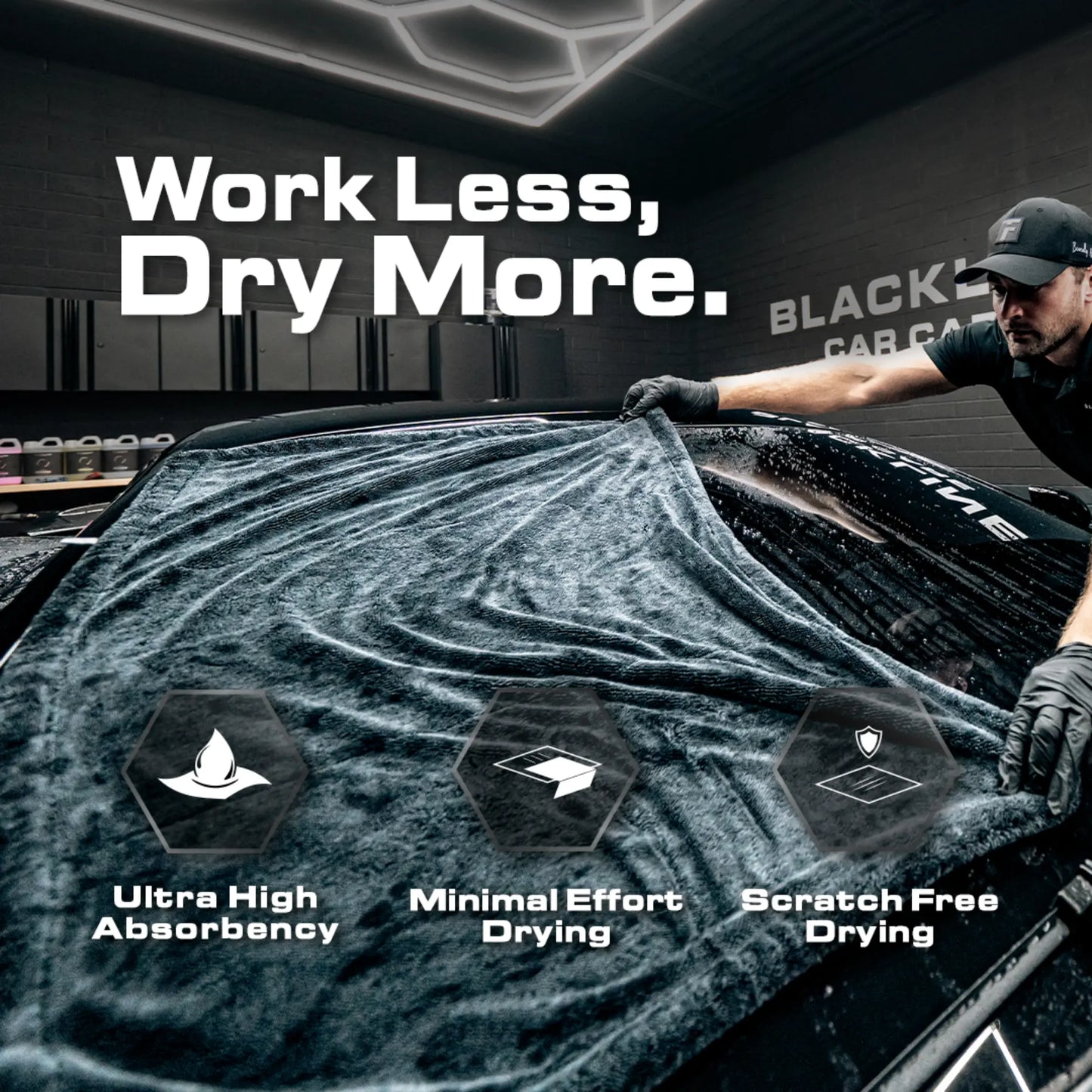 Twisted Loop Microfiber Drying Towel 1300 GSM