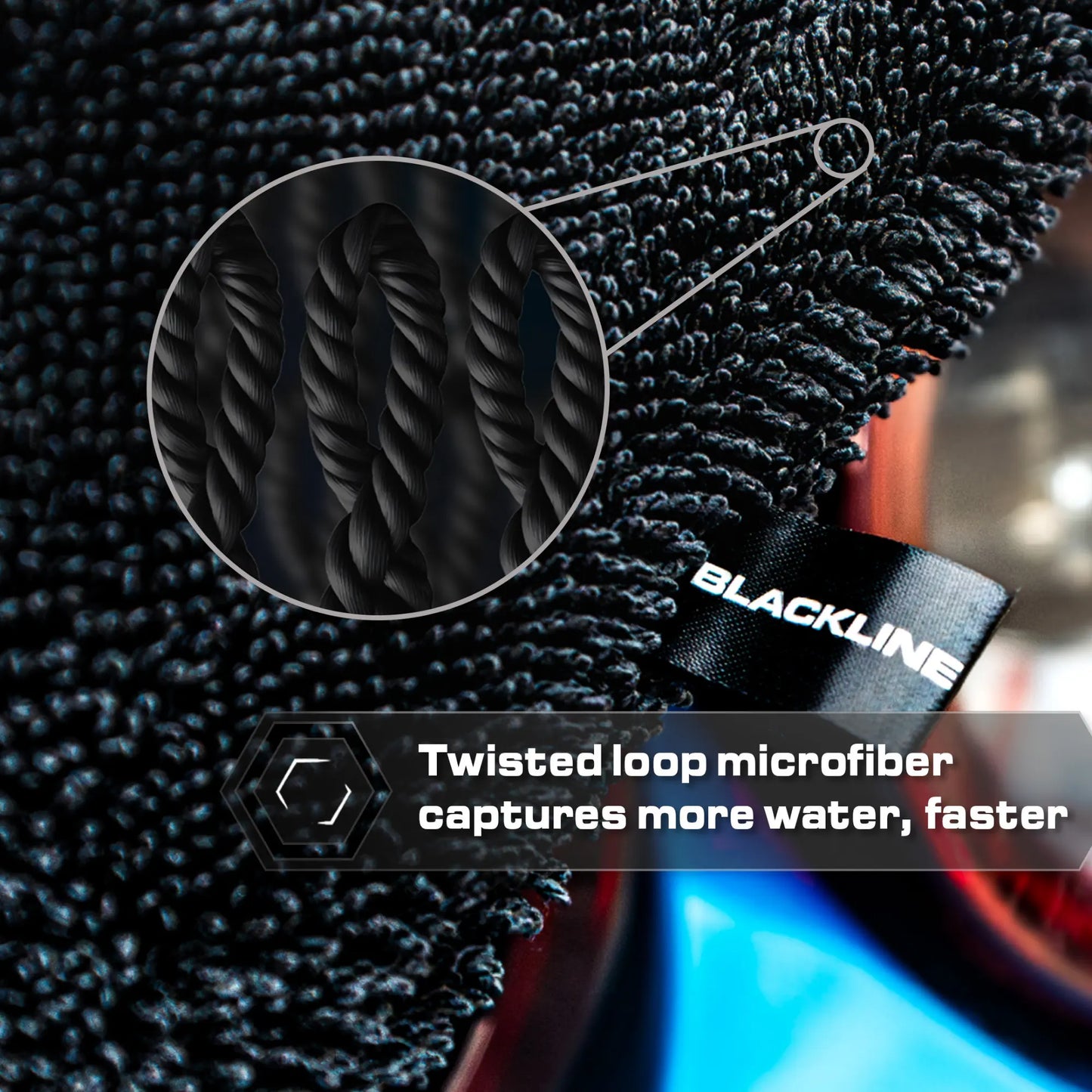 Twisted Loop Microfiber Drying Towel 1300 GSM