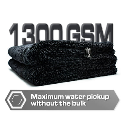 Twisted Loop Microfiber Drying Towel 1300 GSM