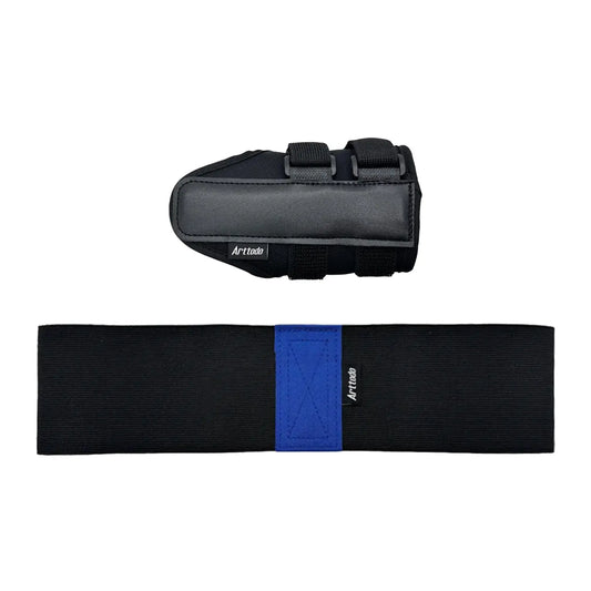Arttodo Golf Arm Band and Wrist Strap, Golf Training Aid, Arm Trainer to Improve Consistency, Sync Arms and Body, Practice Aid for All Level Golfers