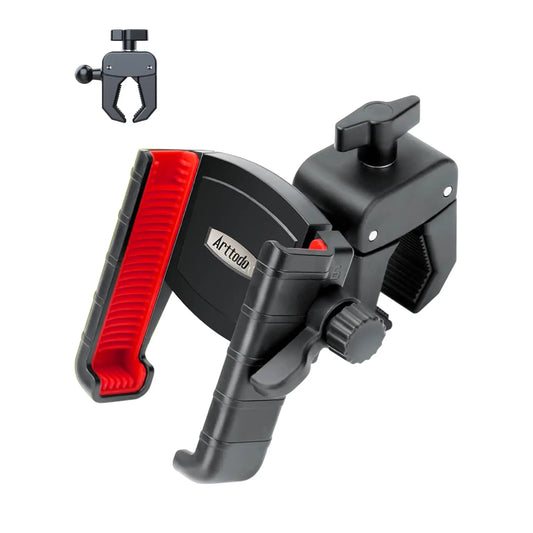 Arttodo Golf Cart Phone Mount Holder, Universal Phone Holder Compatible with iPhone, Galaxy, Google Pixel, Most Smartphones Cellphone Stand